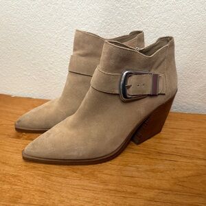 Vince Camuto Western Snip Toe Ankle Boot
